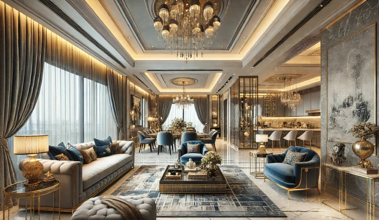 Luxury Interior Design for Your 4BHK Home
