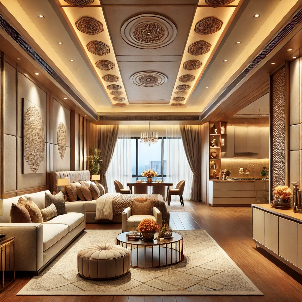 Luxury 4 BHK Vastu-Compliant Interior Design in Mumbai: