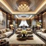 Luxury interior designers 2BHK, 3BHK and villa interior design in Mumbai featuring modern living room, elegant bedroom, and premium home décor