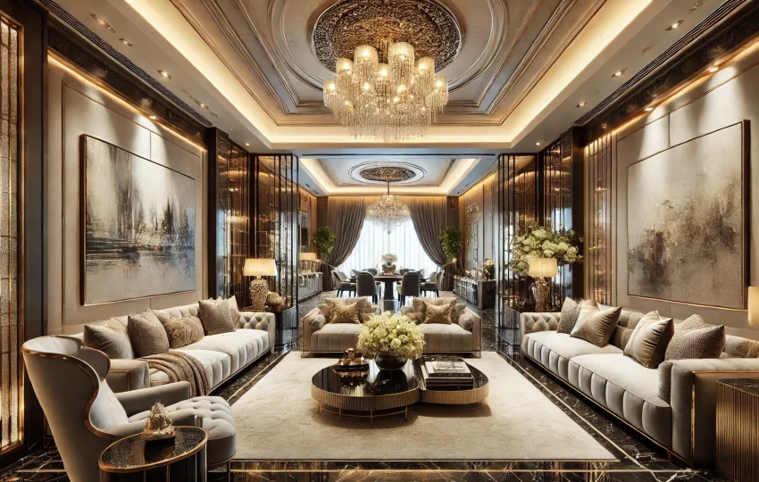 Best Luxury Interior Designers in Mumbai for 2BHK, 3BHK & Villas 3 Luxury interior designers 2BHK, 3BHK and villa interior design in Mumbai featuring modern living room, elegant bedroom, and premium home décor
