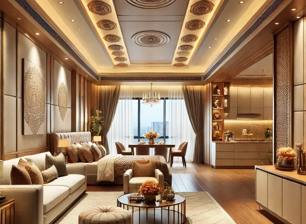 Vastu-compliant 4 BHK interior.