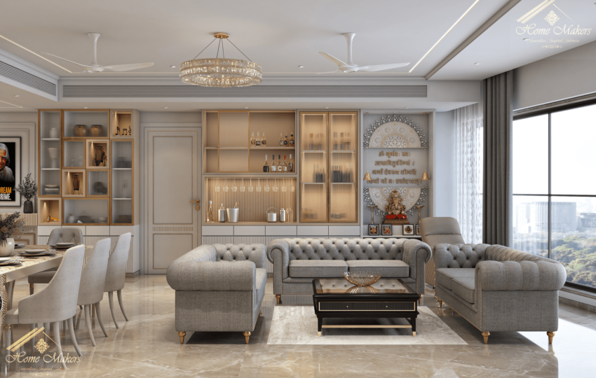 3 BHK Luxury Interior Design at Island City Centre, Dadar, Mumbai 2 Aerial view of Island City Centre in Dadar, Mumbai
