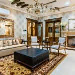 Luxury 3BHK home interior design in Mumbai showcasing elegant living room, modern kitchen, and personalized décor.