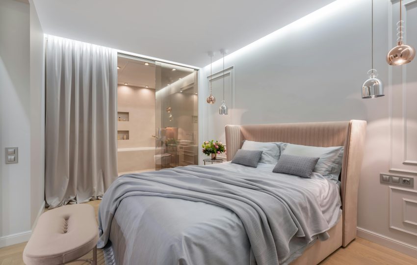 Luxury 3 BHK bedroom interior design for modern homes in Mumbai with elegant furniture and stylish decor.