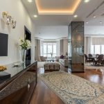 A title image displaying the text “Luxury 3BHK Flat Interior Design in Mumbai: A Perfect Blend of Elegance, Comfort & Opulence” in a bold and stylish font, set against a neutral, textured background.
