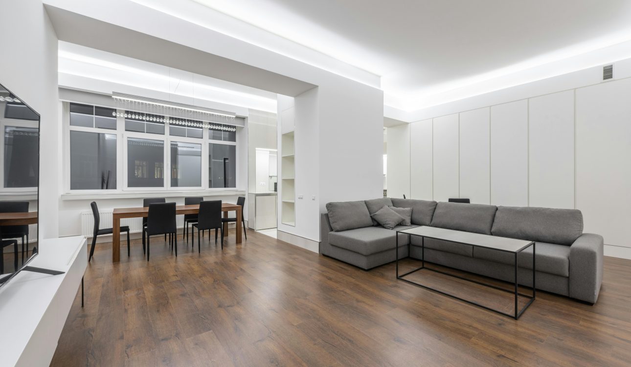 4 BHK luxury flat interior design