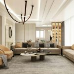 Luxurious 4 BHK home interior in Andheri Mumbai with modern living room and designer finishes