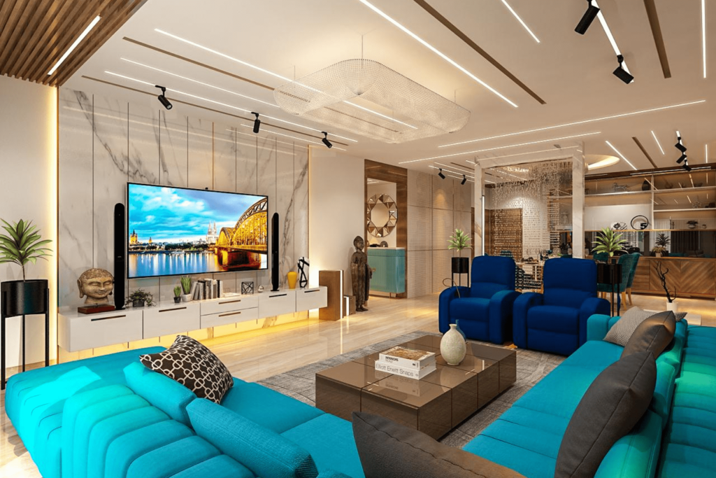 4 BHK Contemporary European Interior Design in Versova, Andheri (West) 4 1 1