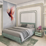Luxurious 3BHK interior design showcasing modern elegance in 2025 with stylish living spaces, premium finishes, and a sophisticated home aesthetic.