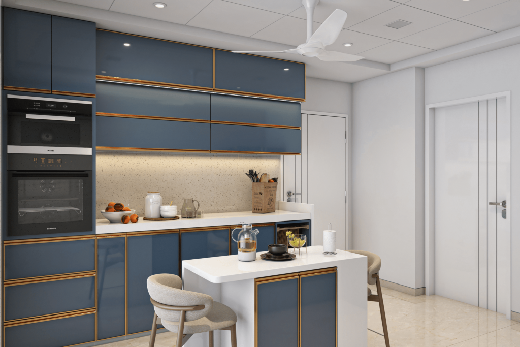 Luxurious 3BHK Turnkey Interior at Island City Center, Dadar—European, Modern & Arabic Fusion 3 25