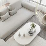 Luxury 4 BHK flat interior design in Mumbai with modern living room, Italian marble flooring, mood lighting, and contemporary decor for 2025