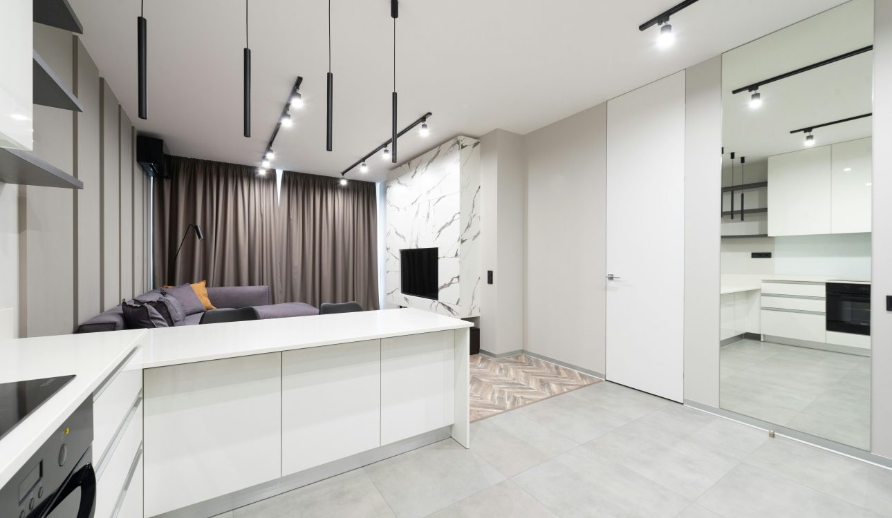 Luxury interior design in a Colaba apartment, Mumbai – featuring bespoke furniture, sea-facing windows, and elegant modern-classic decor created by a top design company in 2025.