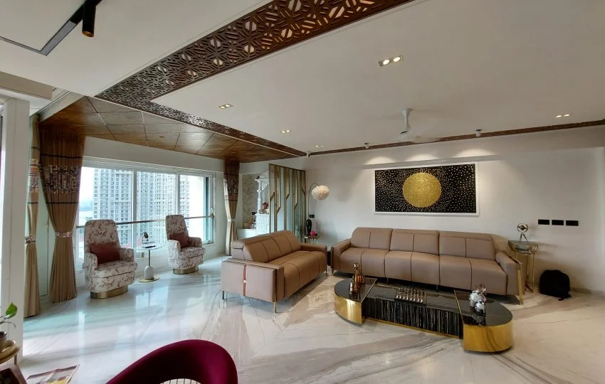 Luxury Home Interior Designers in Mumbai – Complete Guide for Premium Homes 1 Luxury home interior designers in Mumbai with modern living room, eleganbedrooms,m, modulakitchens,n, and premium decor elements