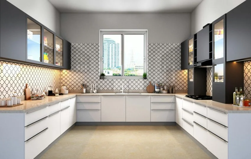 Modern Kitchen Design Ideas for Stylish Living 2026 1 Modern kitchen design 2026 with neutral tones, smart storage, elegant lighting, and minimalist layout