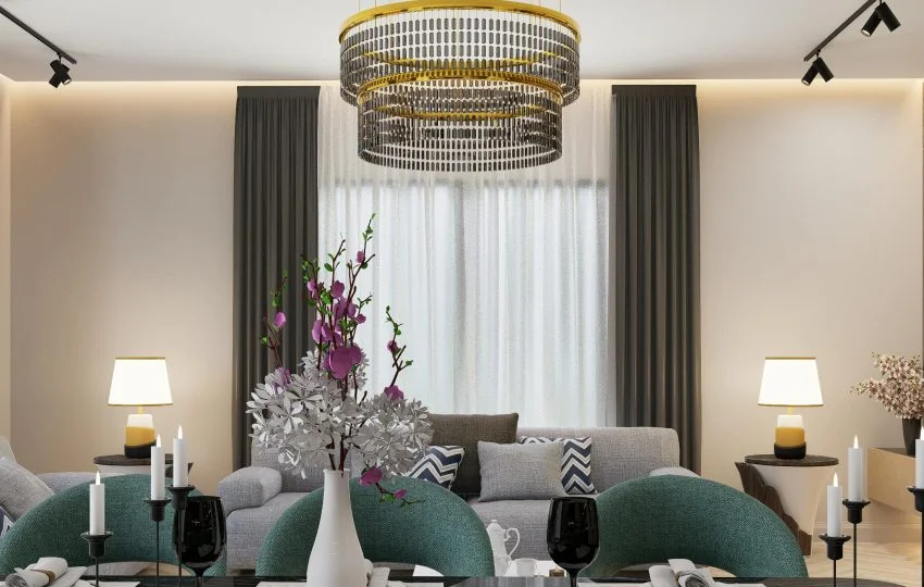 Premium Home Interior Design in Mumbai – Timeline & What to Expect 1 Expert interior designer in Mumbai creating luxury home interiors with modern living room design.